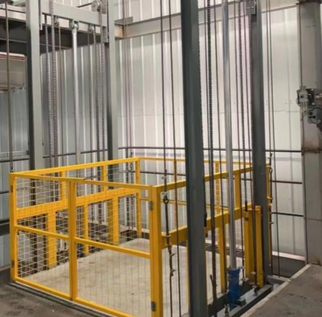 德江导轨式升降机一般加工周期